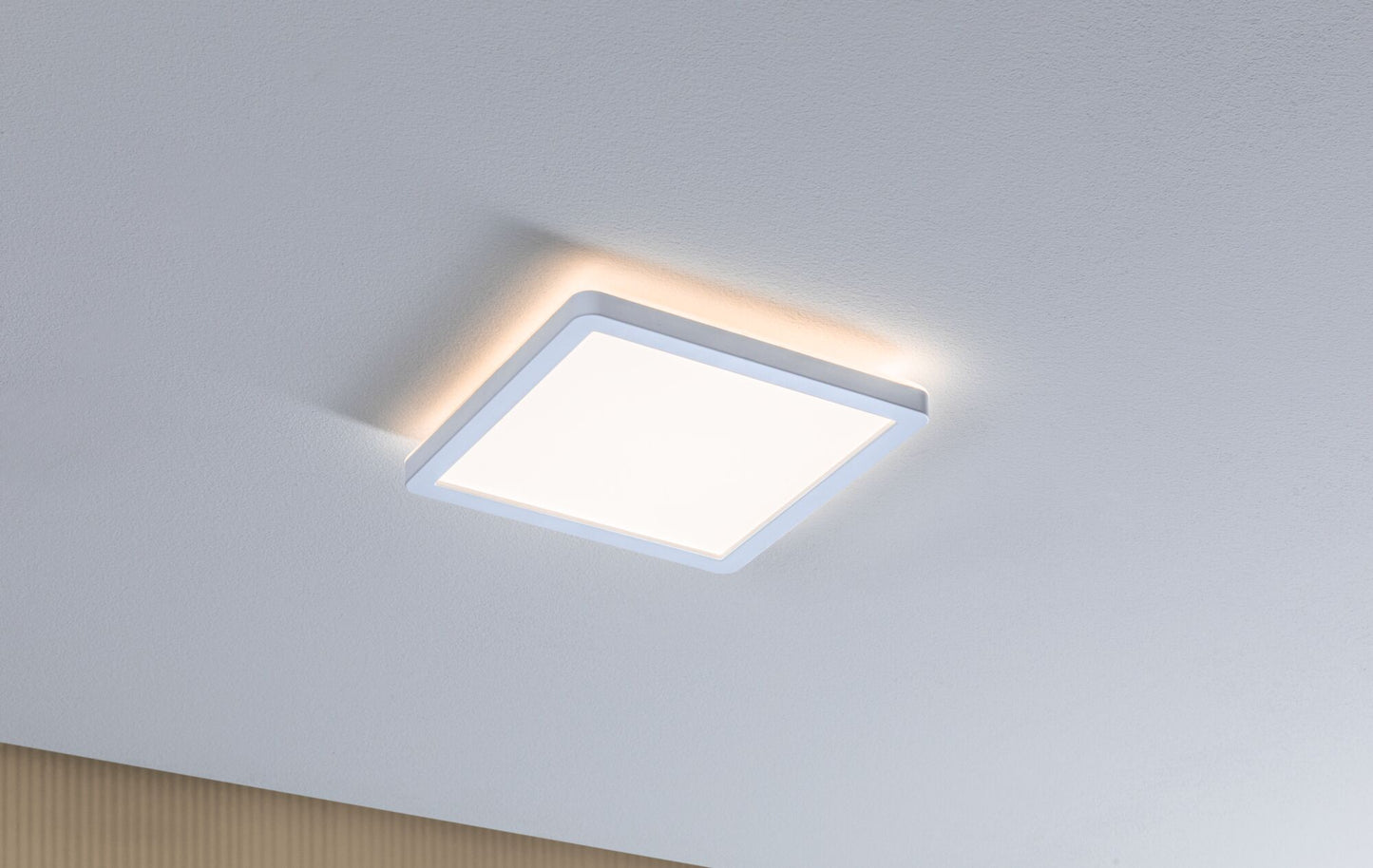 Paulmann LED Panel Atria Shine Backlight IP44 eckig 190x190mm  11,2W 900lm 3000K Weiß
