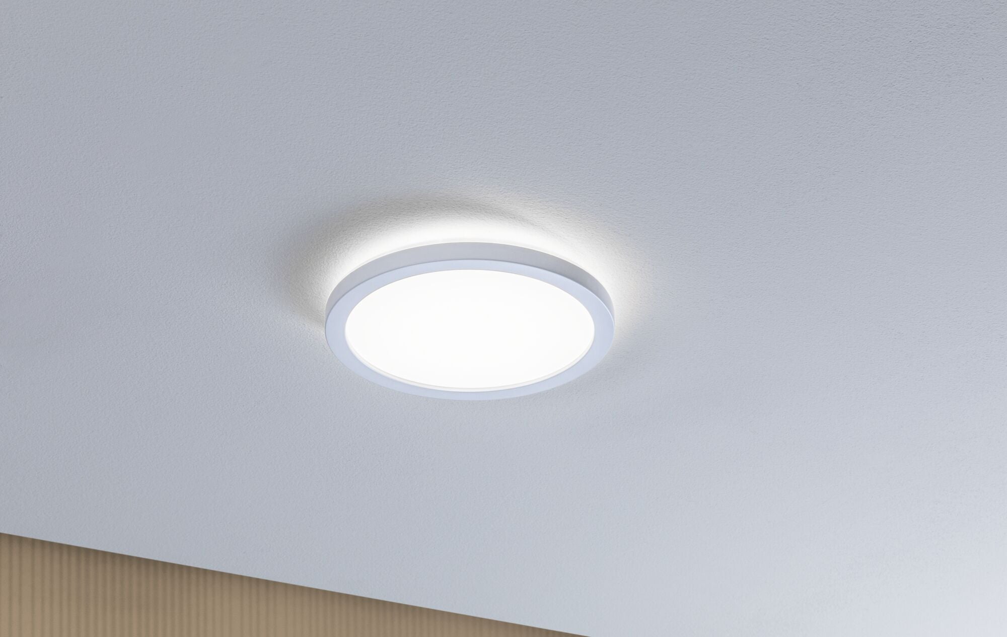 Paulmann LED Panel Atria Shine Backlight IP44 rund 190mm  11,2W 850lm 4000K Weiß