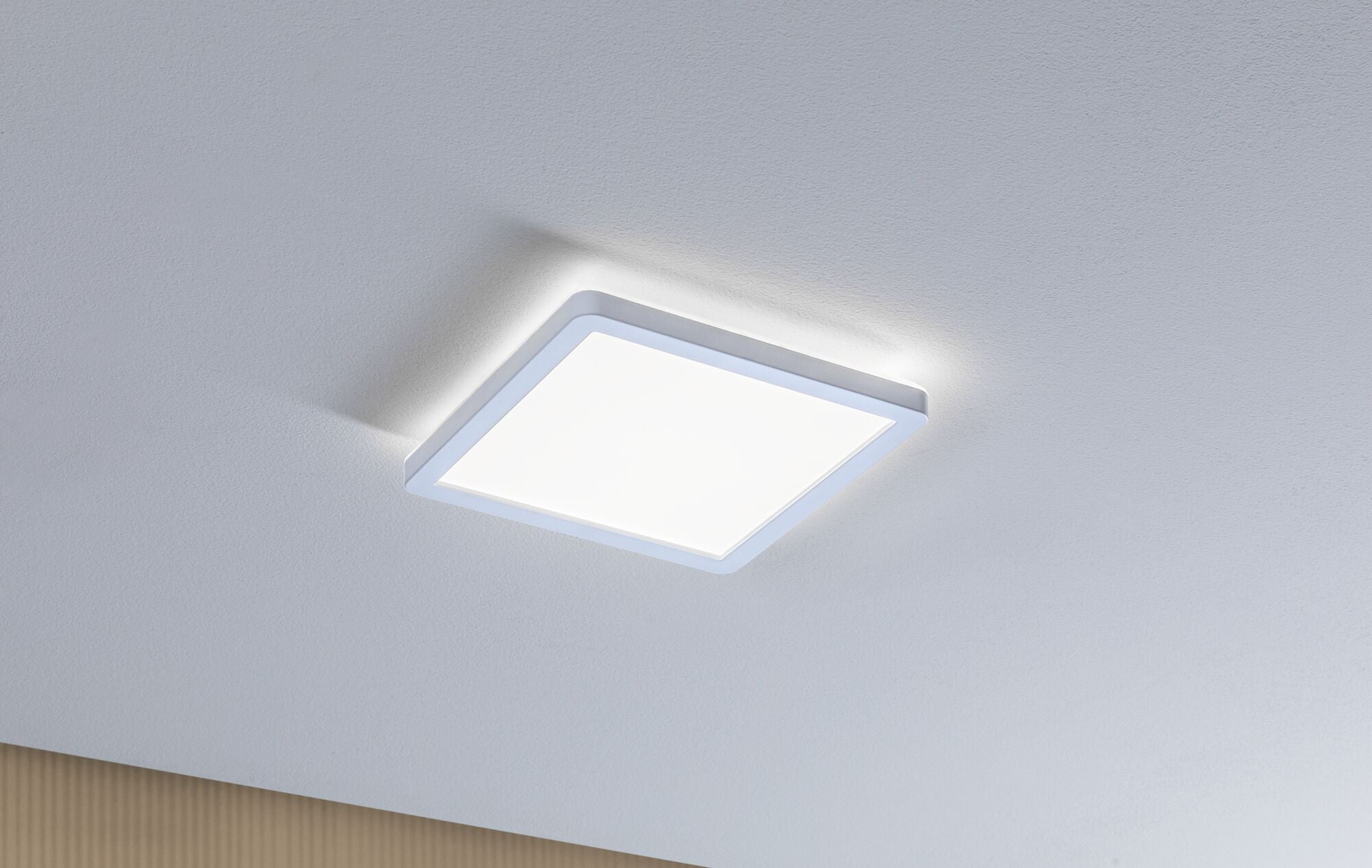 Paulmann LED Panel Atria Shine Backlight IP44 eckig 190x190mm  11,2W 900lm 4000K Weiß