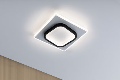 Paulmann LED Wandleuchte 2Form 4000K 1600lm / 1125lm 230V 13W / 9W  Weiß#Schwarz
