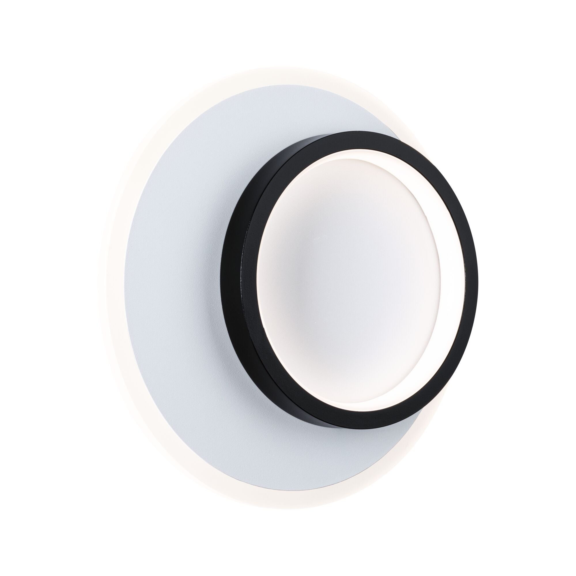 Paulmann LED Wandleuchte 2Form 4000K 1190lm / 870lm 230V 9,5W / 7W  Weiß#Schwarz