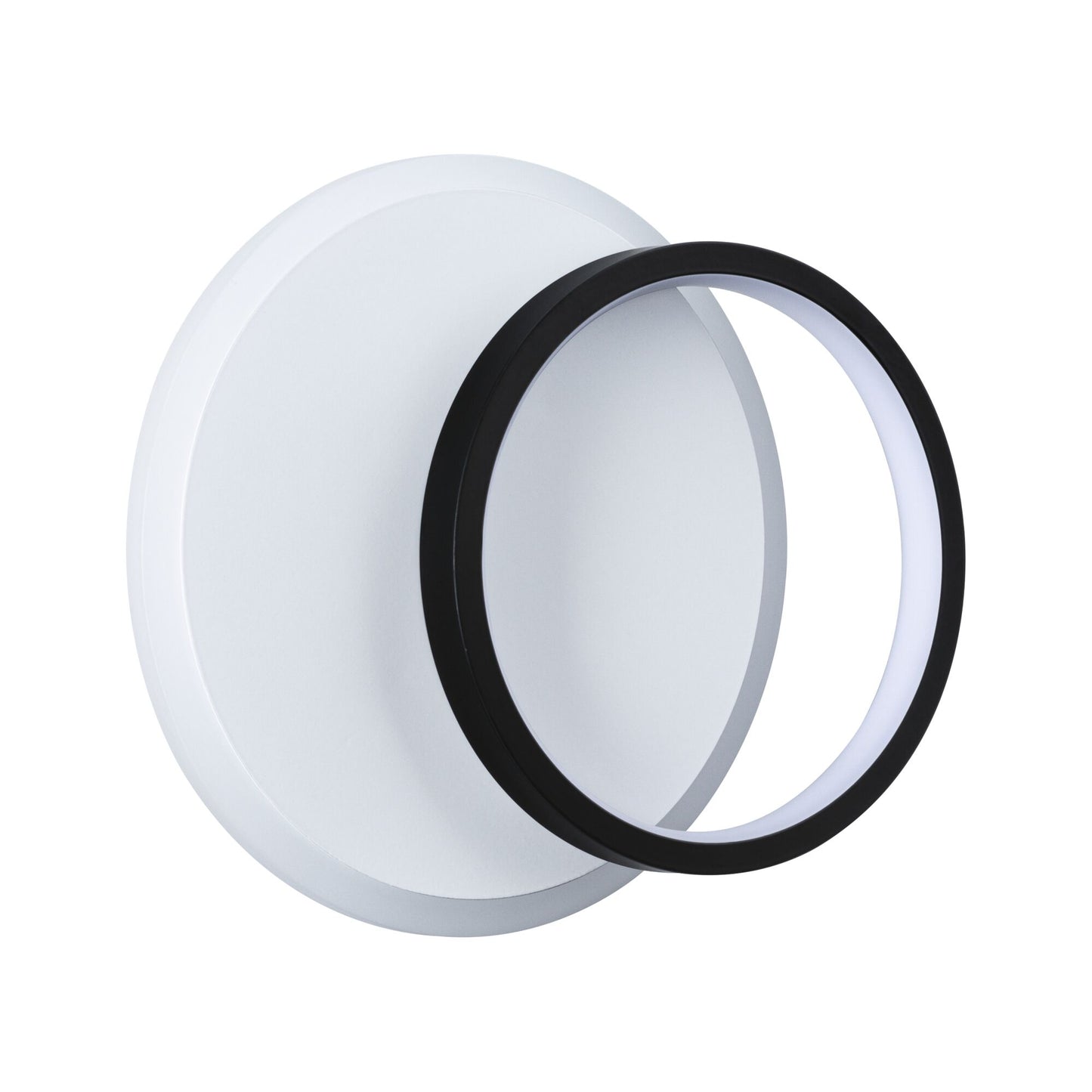 Paulmann LED Wandleuchte 2Form 4000K 860lm / 730lm 230V 7W / 5,5W  Weiß#Schwarz