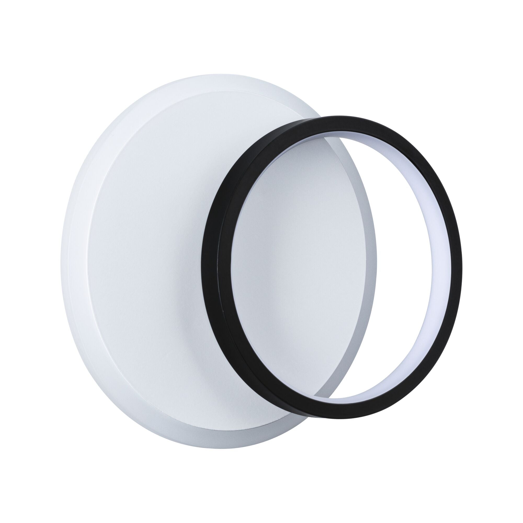 Paulmann LED Wandleuchte 2Form 4000K 860lm / 730lm 230V 7W / 5,5W  Weiß#Schwarz