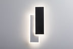 Paulmann LED Wandleuchte 2Form 4000K 1010lm / 1010lm 230V 8W / 8W  Weiß#Schwarz
