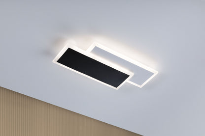 Paulmann LED Wandleuchte 2Form 4000K 1010lm / 1010lm 230V 8W / 8W  Weiß#Schwarz