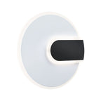 Paulmann LED Wandleuchte 2Form 4000K 1160lm / 430lm 230V 9W / 3,5W  Weiß#Schwarz