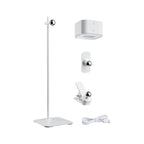 Paulmann Mobile Tischleuchte Varia White Switch 250lm / 60lm 1,6W / 0,4W Weiß