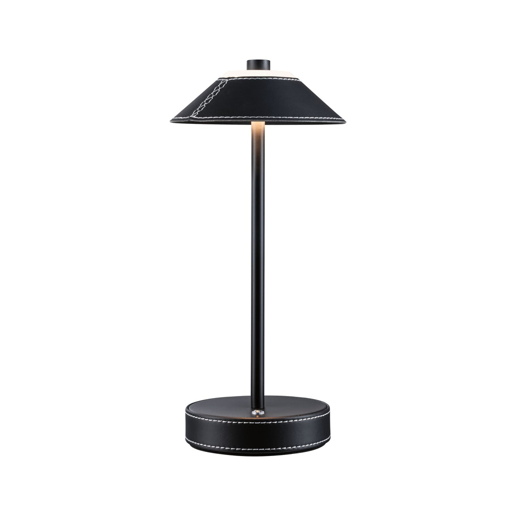 Paulmann Mobile Tischleuchte Pellini White Switch 300lm 2W Schwarz#Schwarz matt
