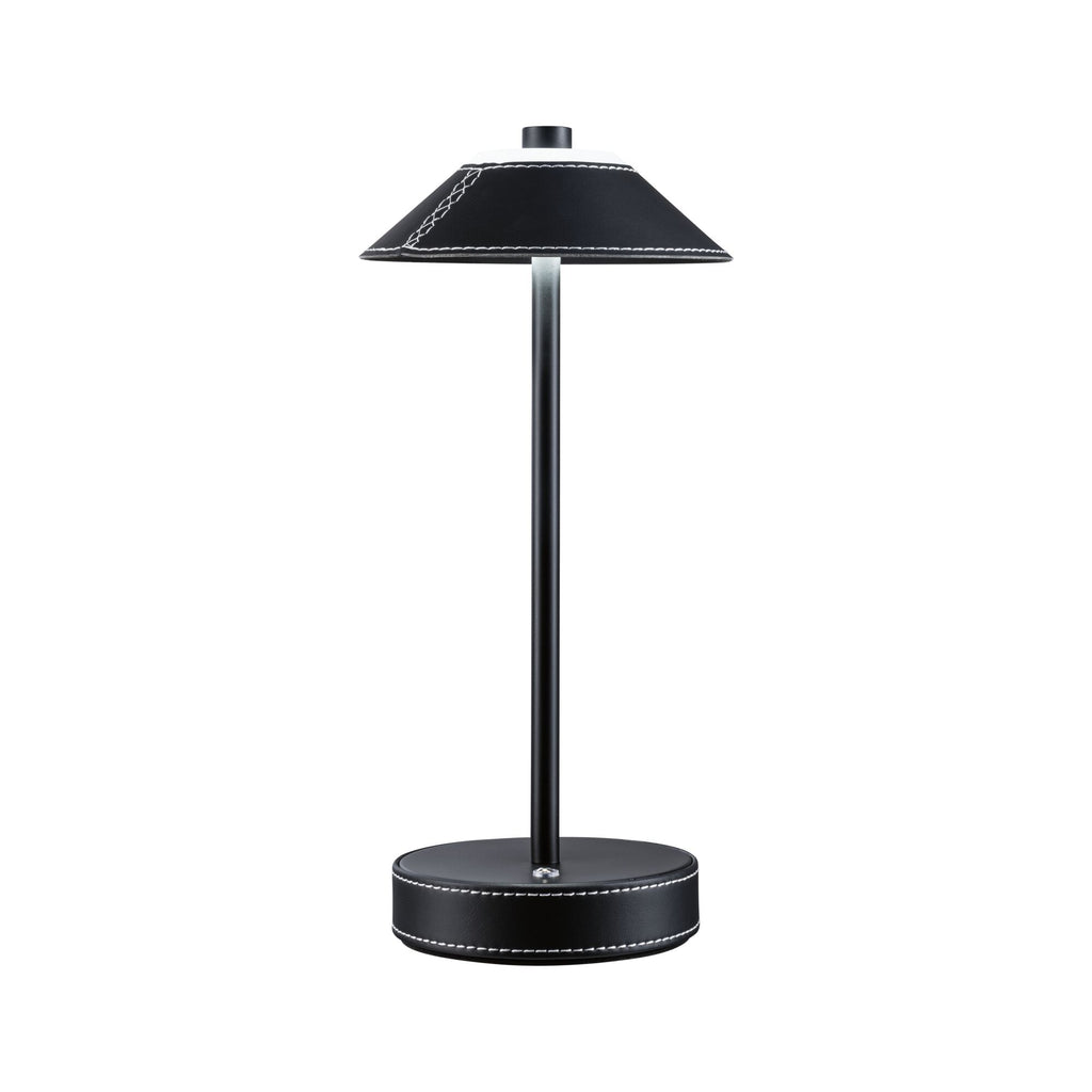 Paulmann Mobile Tischleuchte Pellini White Switch 300lm 2W Schwarz#Schwarz matt