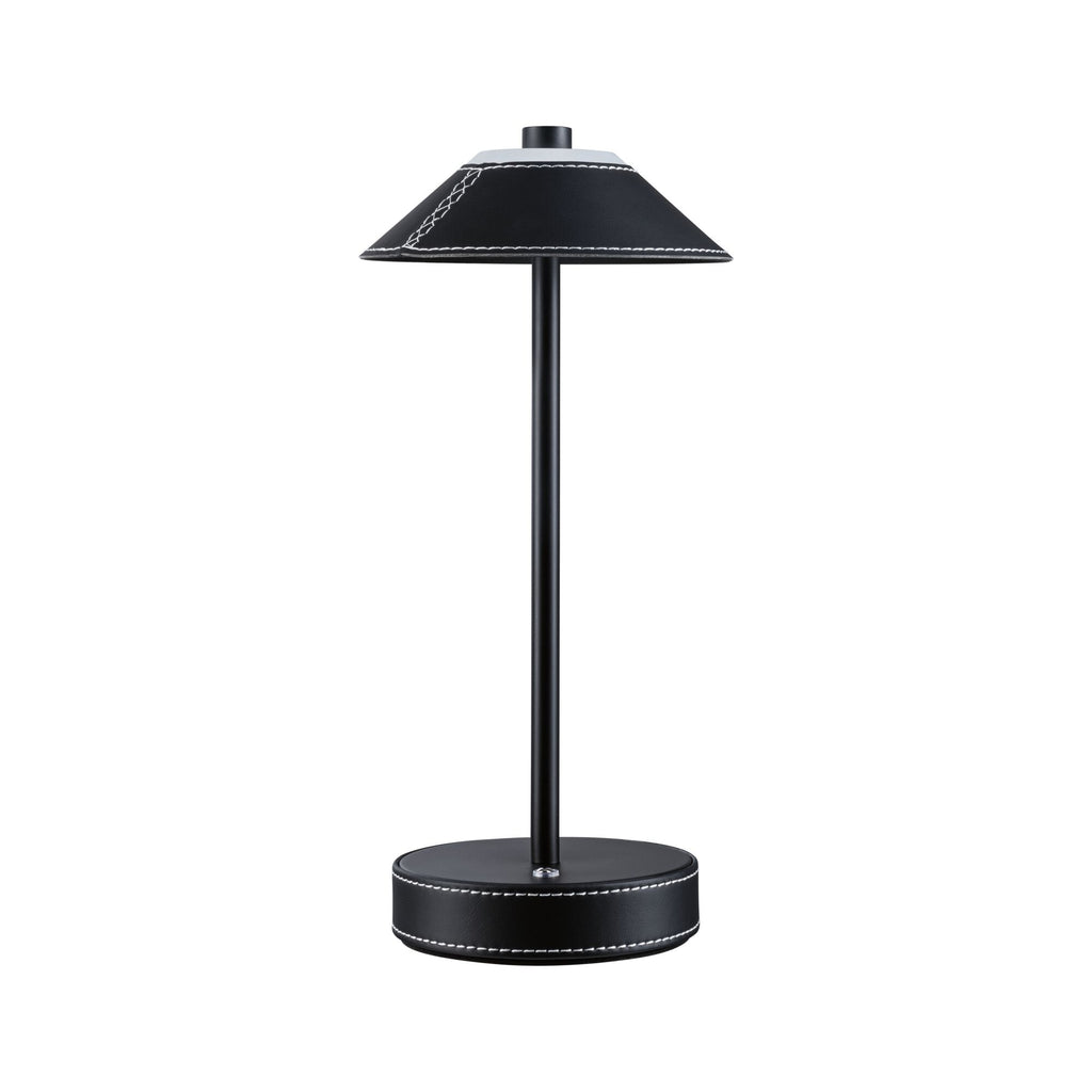 Paulmann Mobile Tischleuchte Pellini White Switch 300lm 2W Schwarz#Schwarz matt