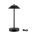 Paulmann Mobile Tischleuchte Pellini White Switch 300lm 2W Schwarz#Schwarz matt