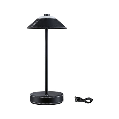 Paulmann Mobile Tischleuchte Pellini White Switch 300lm 2W Schwarz#Schwarz matt