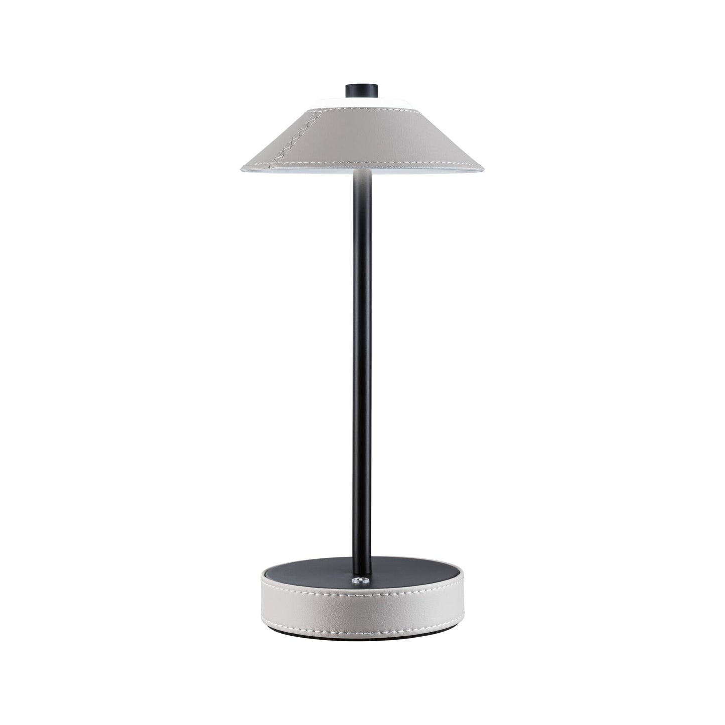 Paulmann Mobile Tischleuchte Pellini White Switch 300lm 2W Beige#Schwarz matt