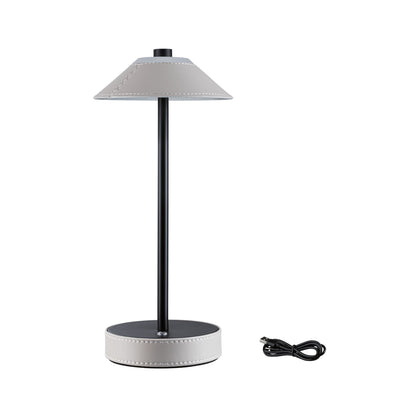 Paulmann Mobile Tischleuchte Pellini White Switch 300lm 2W Beige#Schwarz matt