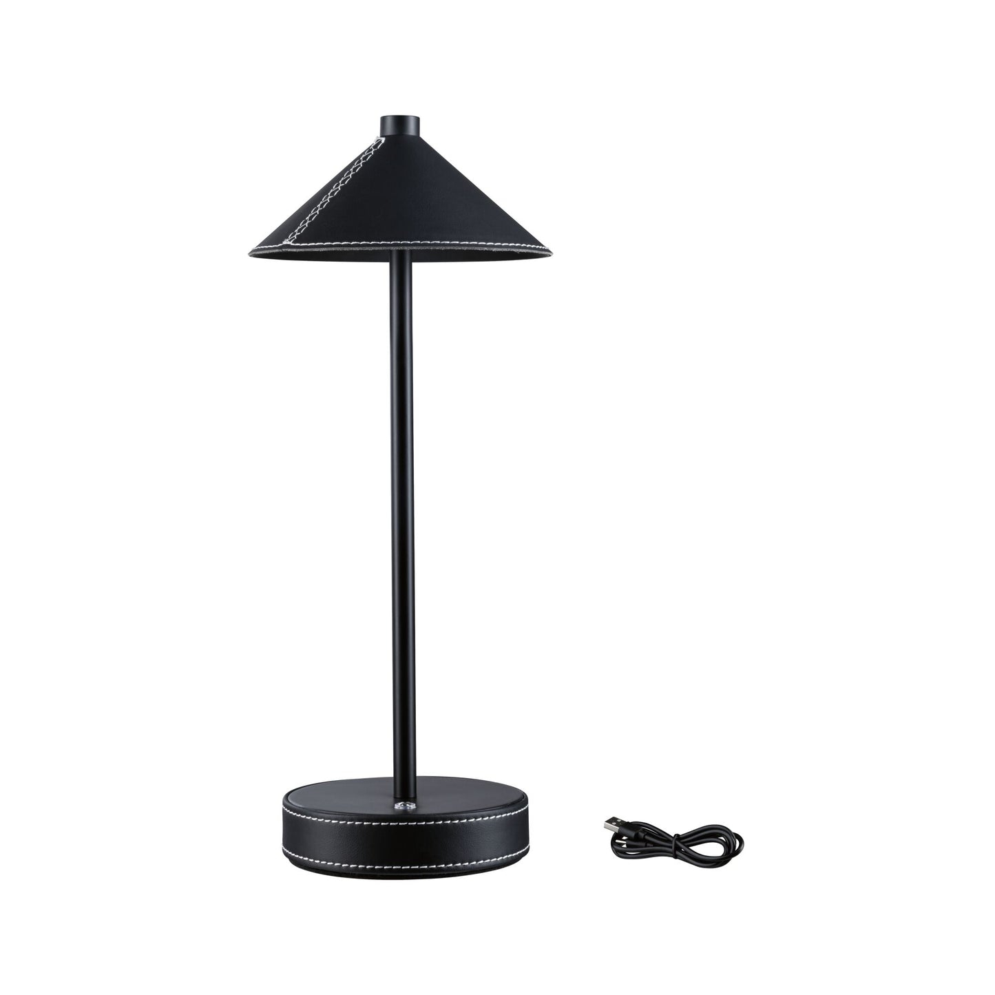 Paulmann Mobile Tischleuchte Pellini White Switch 300lm 2W Schwarz matt