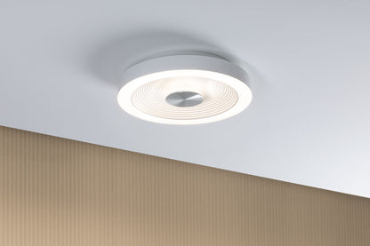 Paulmann LED Deckenleuchte Volea IP44  3000K 470lm / 1650lm 230V 3,5W / 13W dimmbar Weiß#Silber