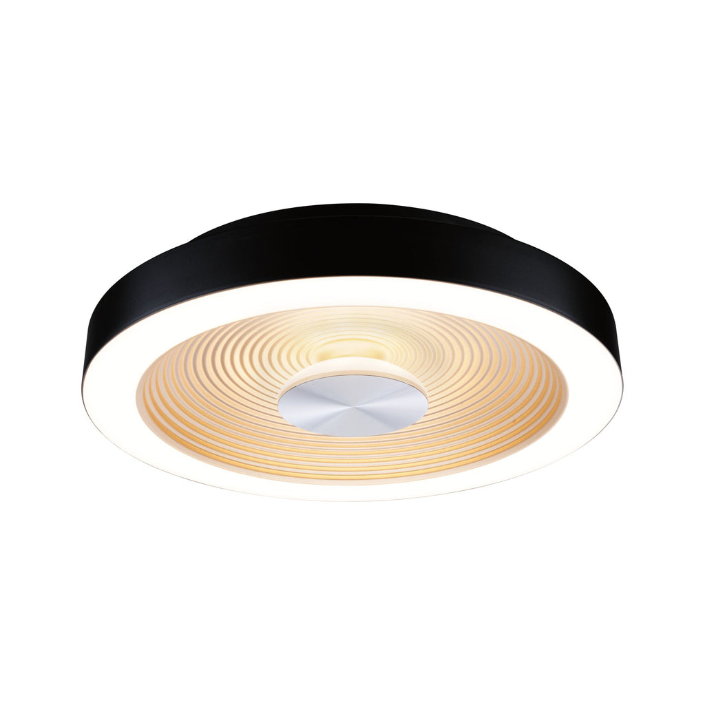 Paulmann LED Deckenleuchte Volea IP44  3000K 470lm / 1650lm 230V 3,5W / 13W dimmbar Schwarz#Gold