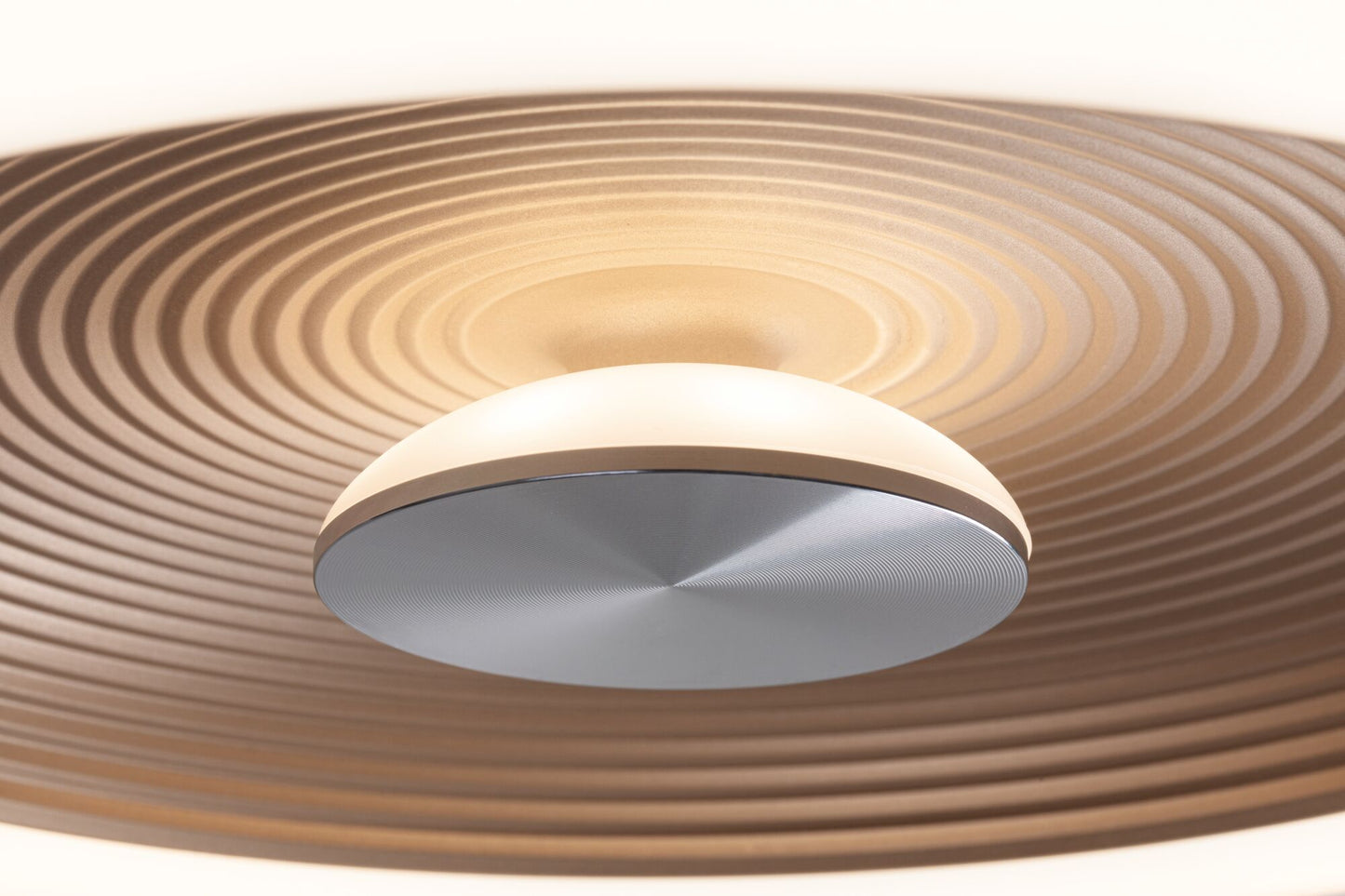 Paulmann LED Deckenleuchte Volea IP44  3000K 470lm / 1650lm 230V 3,5W / 13W dimmbar Schwarz#Gold