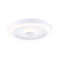 Paulmann LED Deckenleuchte Volea IP44  3000K 500lm / 2400lm 230V 4W / 18,5W dimmbar Weiß#Silber