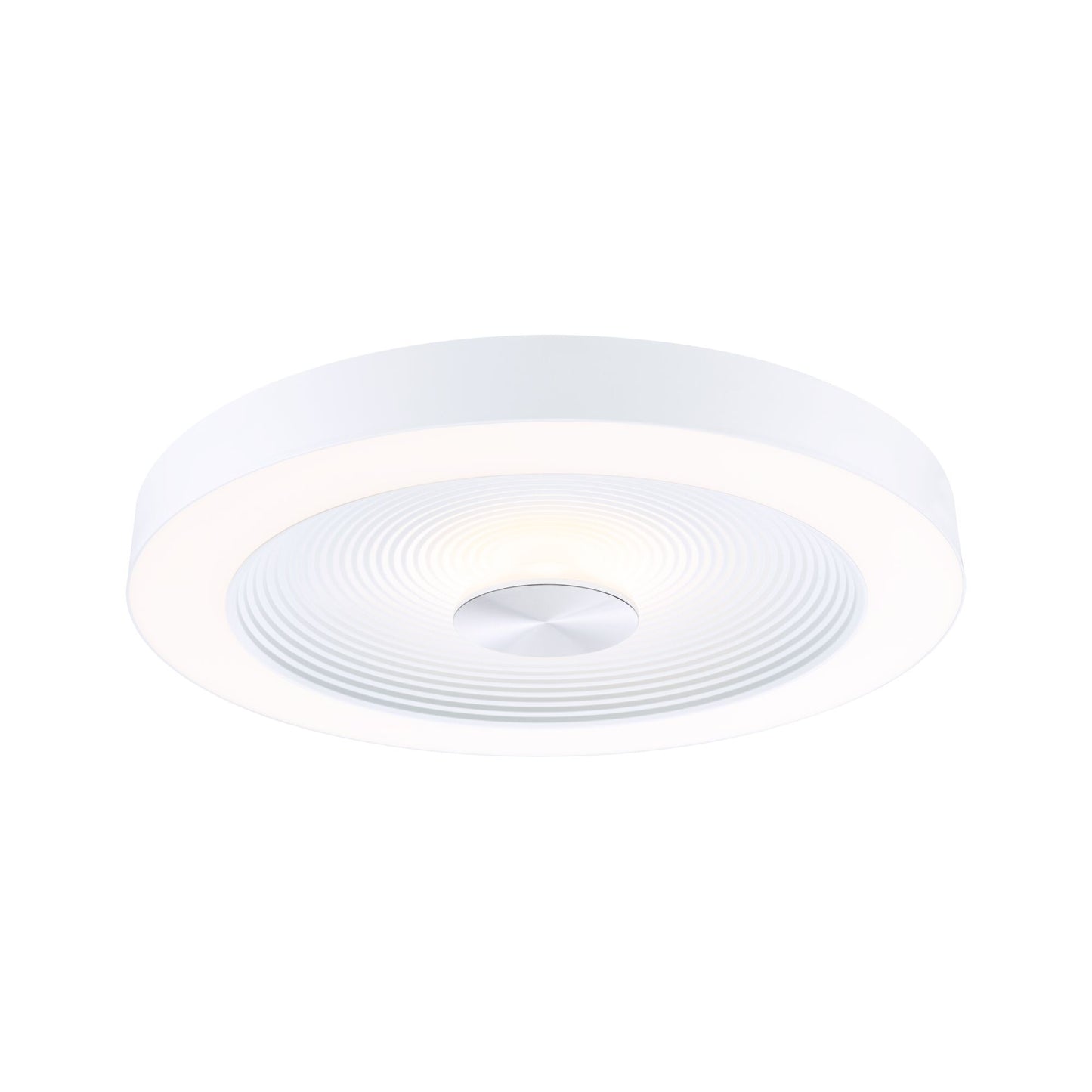 Paulmann LED Deckenleuchte Volea IP44  3000K 500lm / 2400lm 230V 4W / 18,5W dimmbar Weiß#Silber