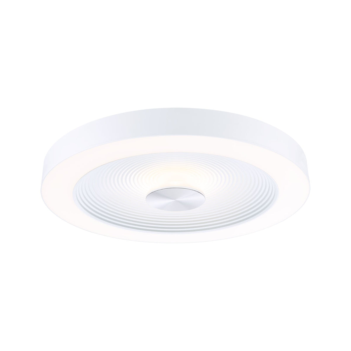 Paulmann LED Deckenleuchte Volea IP44  3000K 500lm / 2400lm 230V 4W / 18,5W dimmbar Weiß#Silber