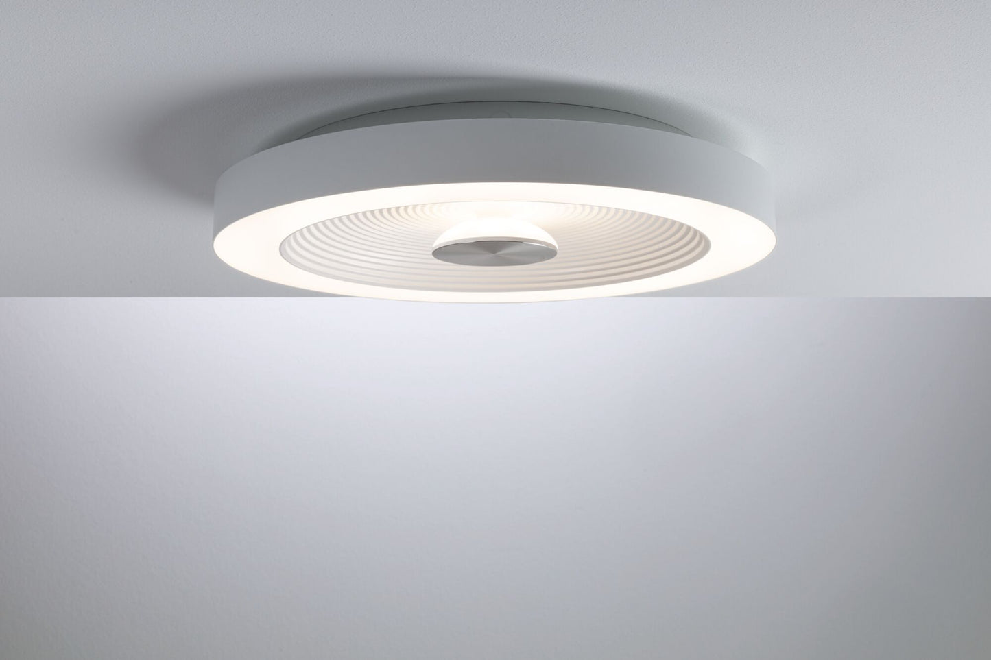 Paulmann LED Deckenleuchte Volea IP44  3000K 500lm / 2400lm 230V 4W / 18,5W dimmbar Weiß#Silber