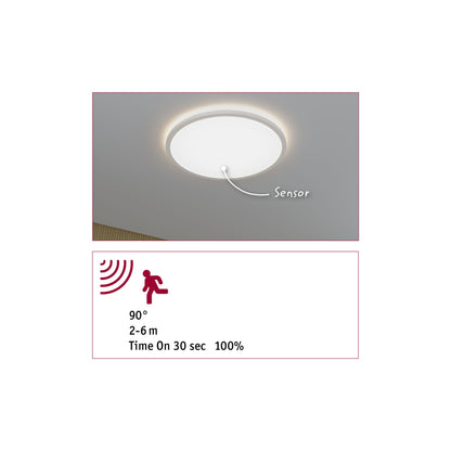 Paulmann LED Panel Atria Shine ${Sensor} Backlight IP44 rund 420mm  22W 2300lm 4000K Weiß
