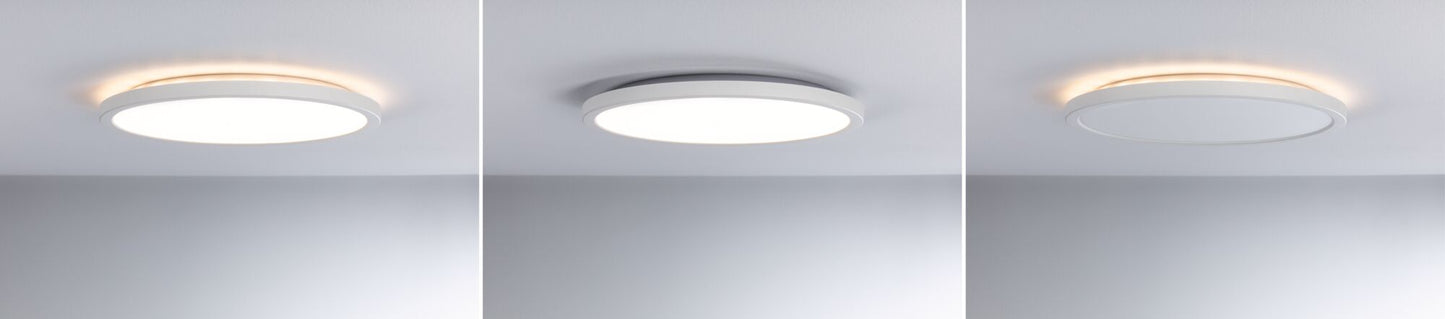 Paulmann LED Panel Atria Shine rund 290mm  19W / 2W 2400lm / 150lm 3000K Weiß