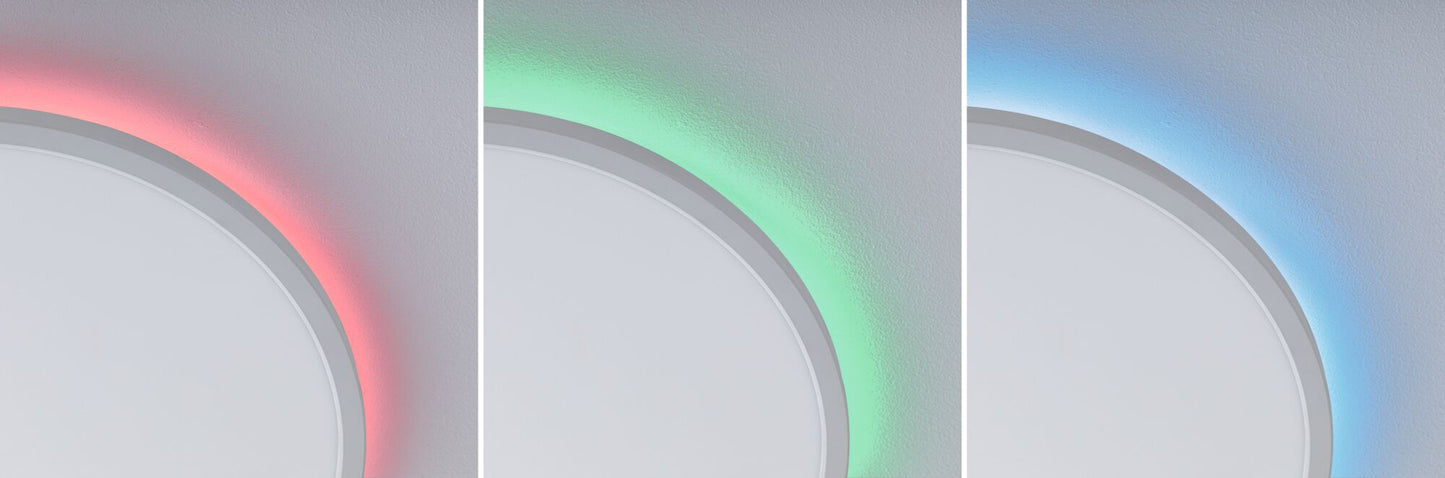 Paulmann LED Panel Atria Shine rund 290mm  19W / 2W 1500lm RGB+ Weiß dimmbar