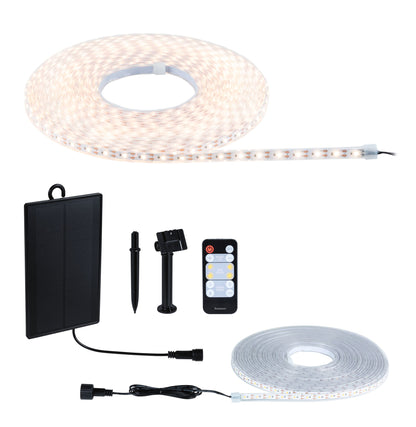 Paulmann LED Stripe Solar  10m  IP44 3,2W 80lm/m 60 LEDs/m 3000K