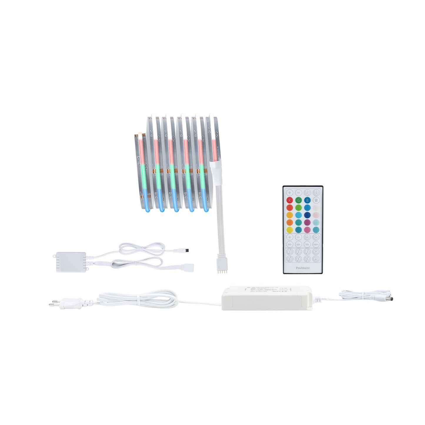 Paulmann MaxLED 1000 LED Strip Full-Line COB Basisset 1,5m   17W 1038lm/m 896 LEDs/m RGBW+ 48VA