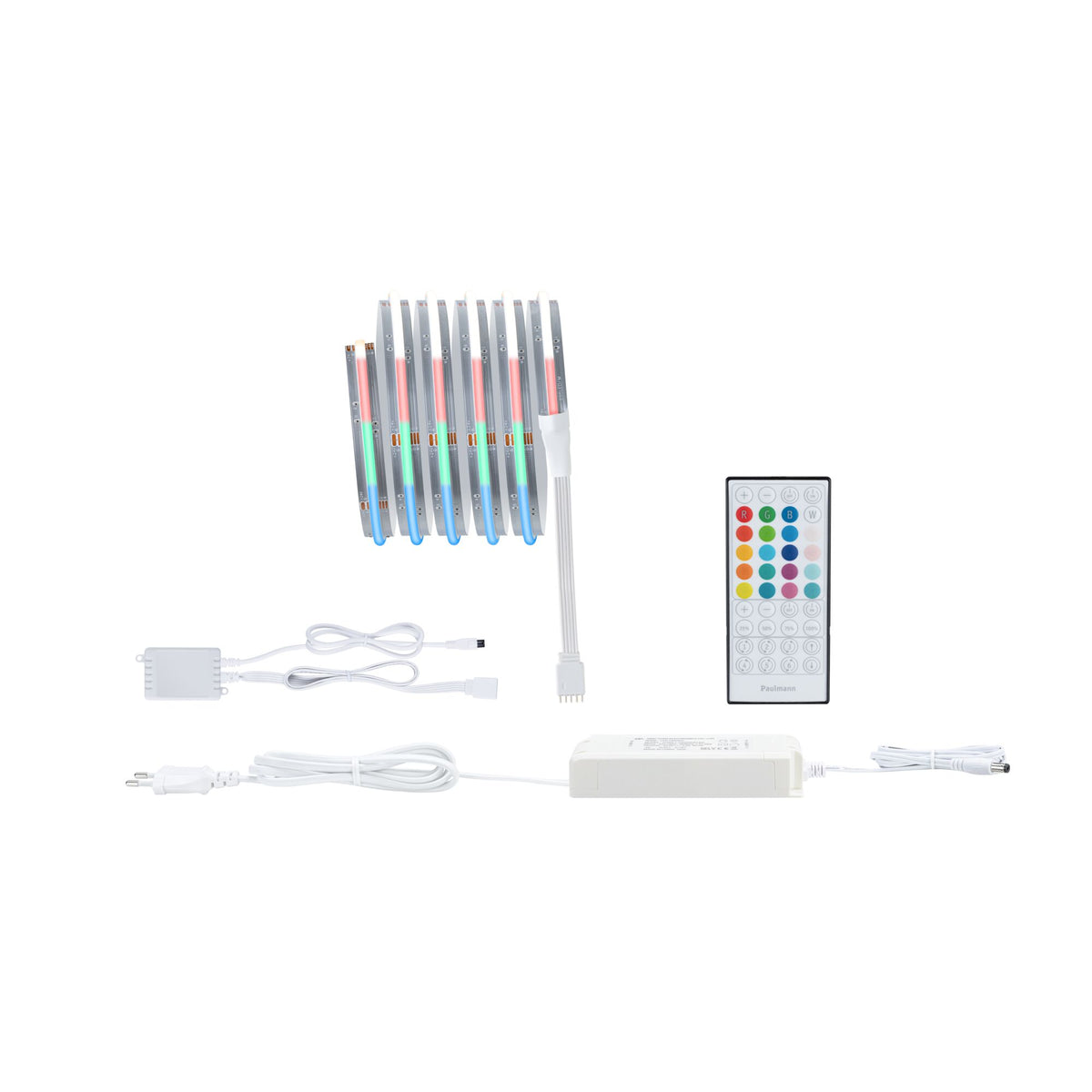 Paulmann MaxLED 1000 LED Strip Full-Line COB Basisset 1,5m   17W 1038lm/m 896 LEDs/m RGBW+ 48VA