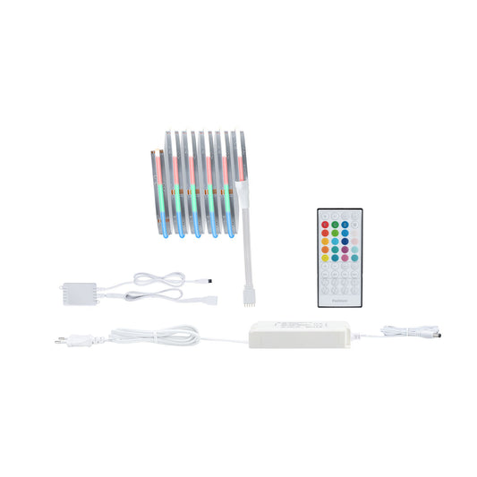 Paulmann MaxLED 1000 LED Strip Full-Line COB Basisset 1,5m   17W 1038lm/m 896 LEDs/m RGBW+ 48VA