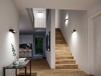 Paulmann LED Wandleuchte Lucille IP44  2700K 1000lm 230V 11W dimmbar Schwarz