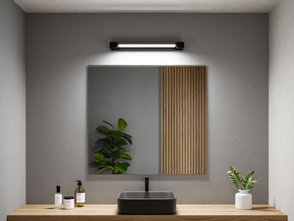 Paulmann LED Wandleuchte Lucille IP44  2700K 1300lm 230V 17W dimmbar Schwarz