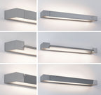 Paulmann LED Wandleuchte Lucille IP44  2700K 1300lm 230V 17W dimmbar Alu matt
