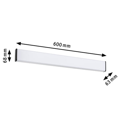 Paulmann LED Wandleuchte Nembus IP44  3000K 950lm 230V 11,2W  Schwarz