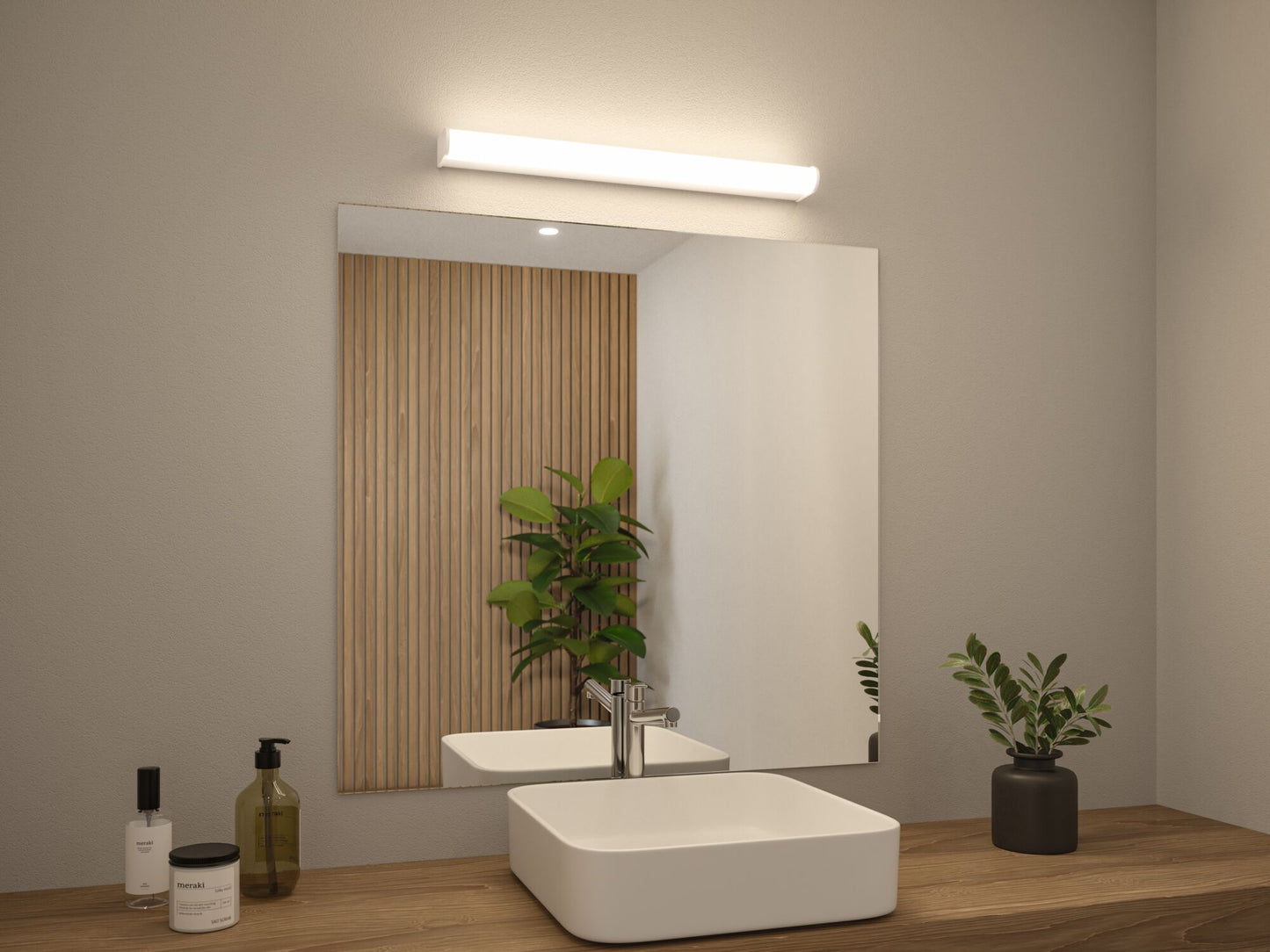 Paulmann LED Wandleuchte Arneb IP44  3000K 1000lm 230V 12,5W  Weiß