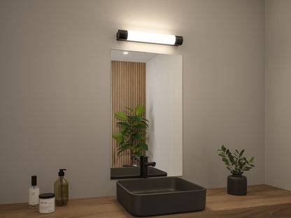 Paulmann LED Spiegelleuchte Orgon IP44  3000K 600lm 230V 7,5W  Schwarz