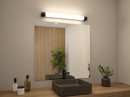 Paulmann LED Spiegelleuchte Orgon IP44  3000K 850lm 230V 10,5W  Schwarz