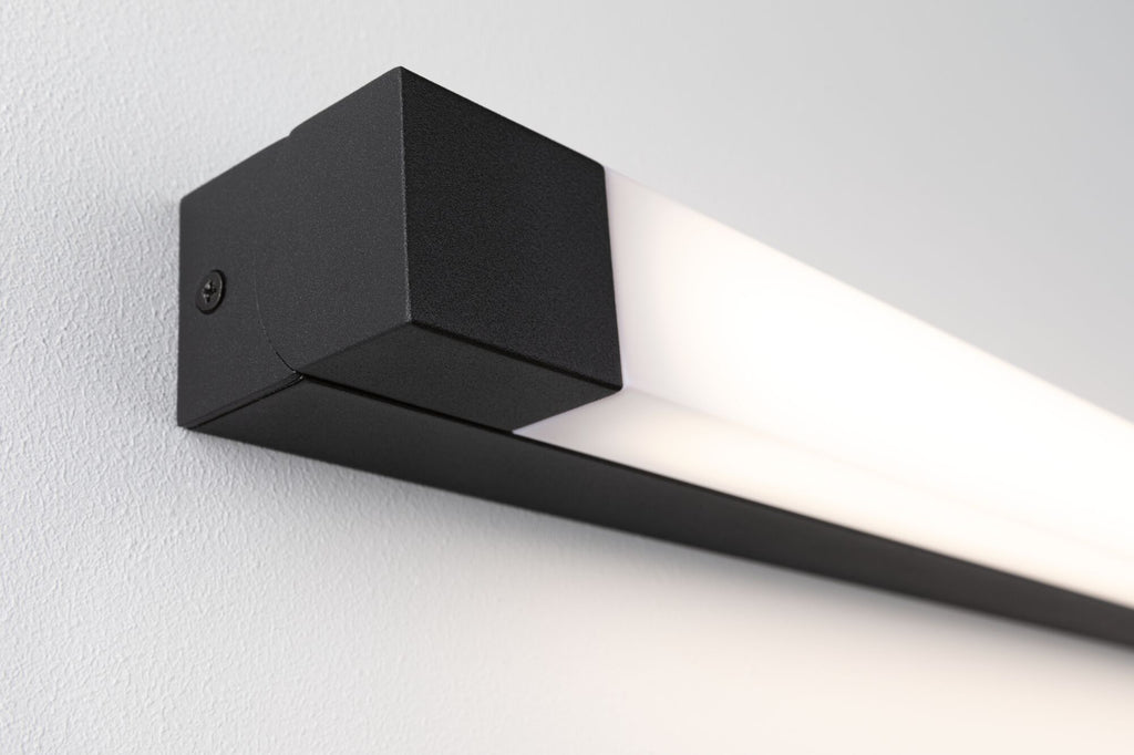 Paulmann LED Spiegelleuchte Quasar IP44  3000K 900lm 230V 11,2W  Schwarz