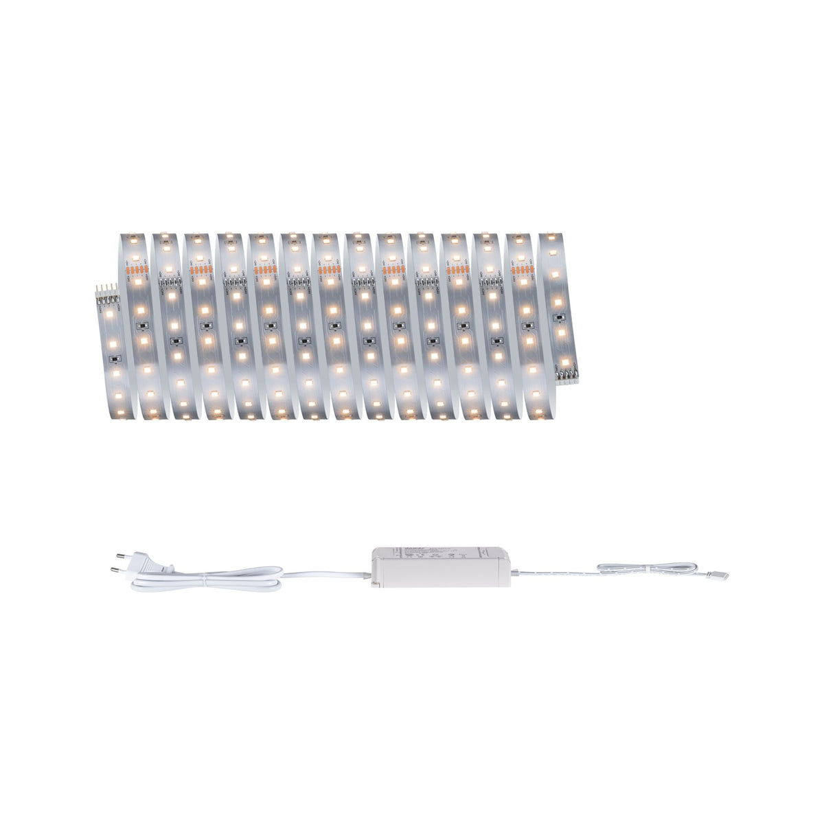 Paulmann MaxLED 500 LED Strip Warmweiß Basisset 5m   17W 550lm/m 64 LEDs/m 2700K 30VA