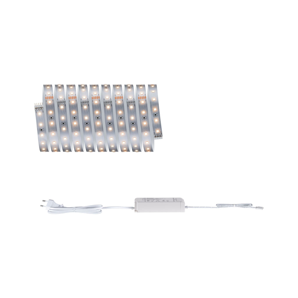 Paulmann MaxLED 500 LED Strip Warmweiß Basisset 3m   11W 550lm/m 64 LEDs/m 2700K 30VA