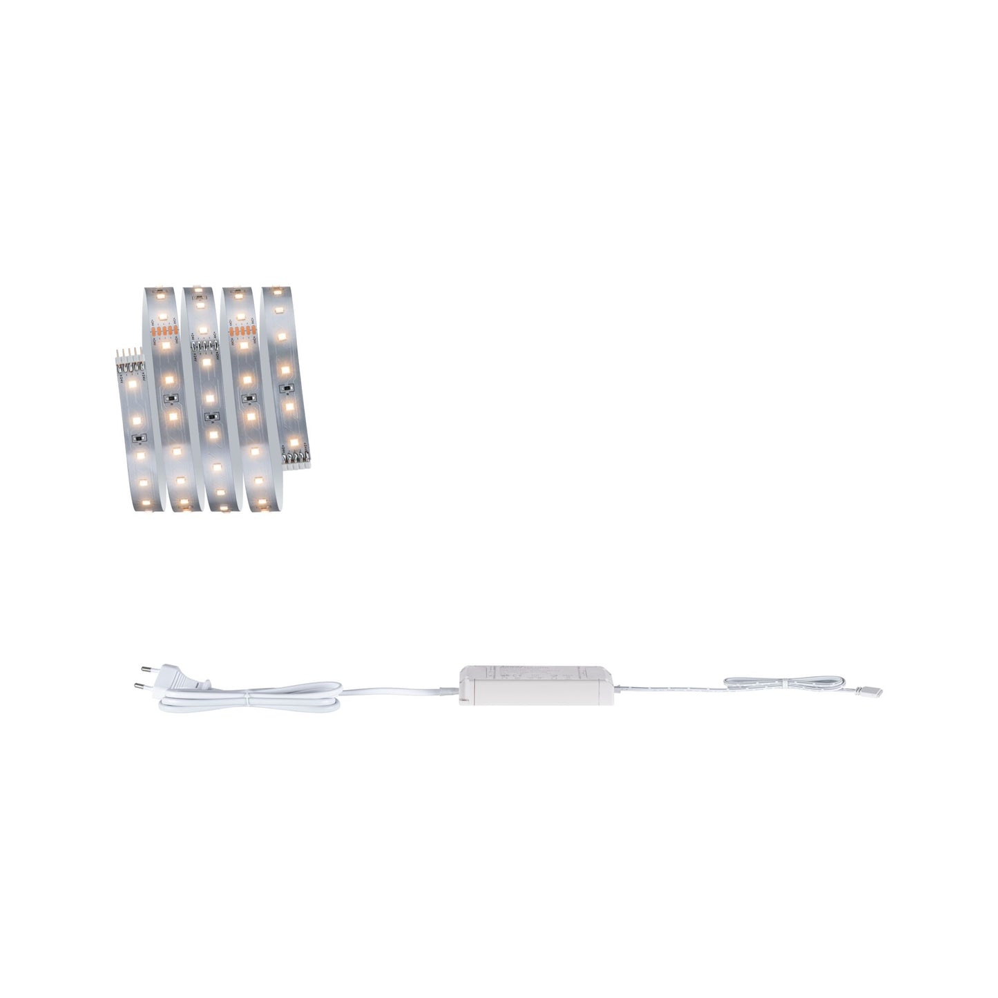 Paulmann MaxLED 500 LED Strip Warmweiß Basisset 1,5m   5,5W 550lm/m 64 LEDs/m 2700K 20VA