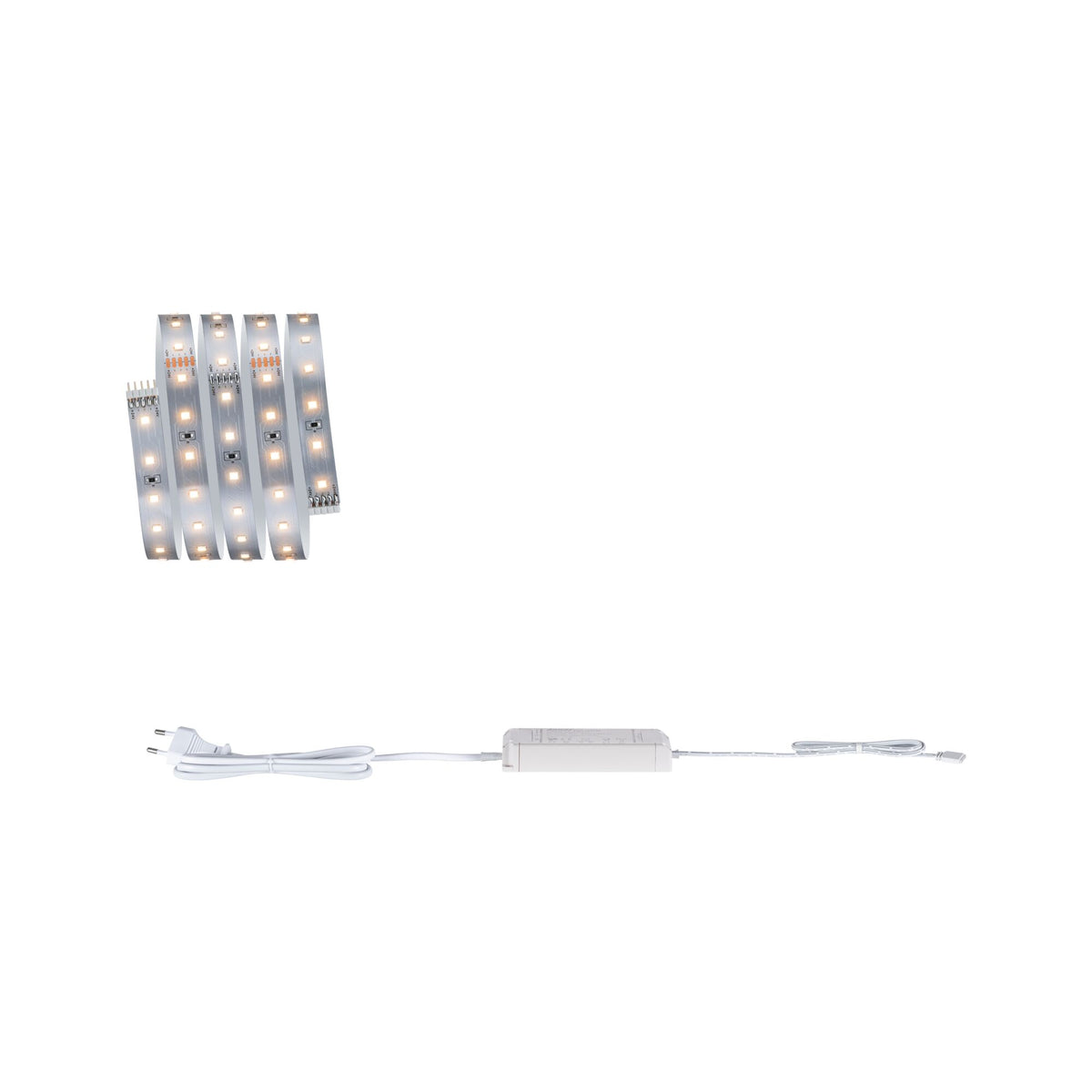 Paulmann MaxLED 500 LED Strip Warmweiß Basisset 1,5m   5,5W 550lm/m 64 LEDs/m 2700K 20VA