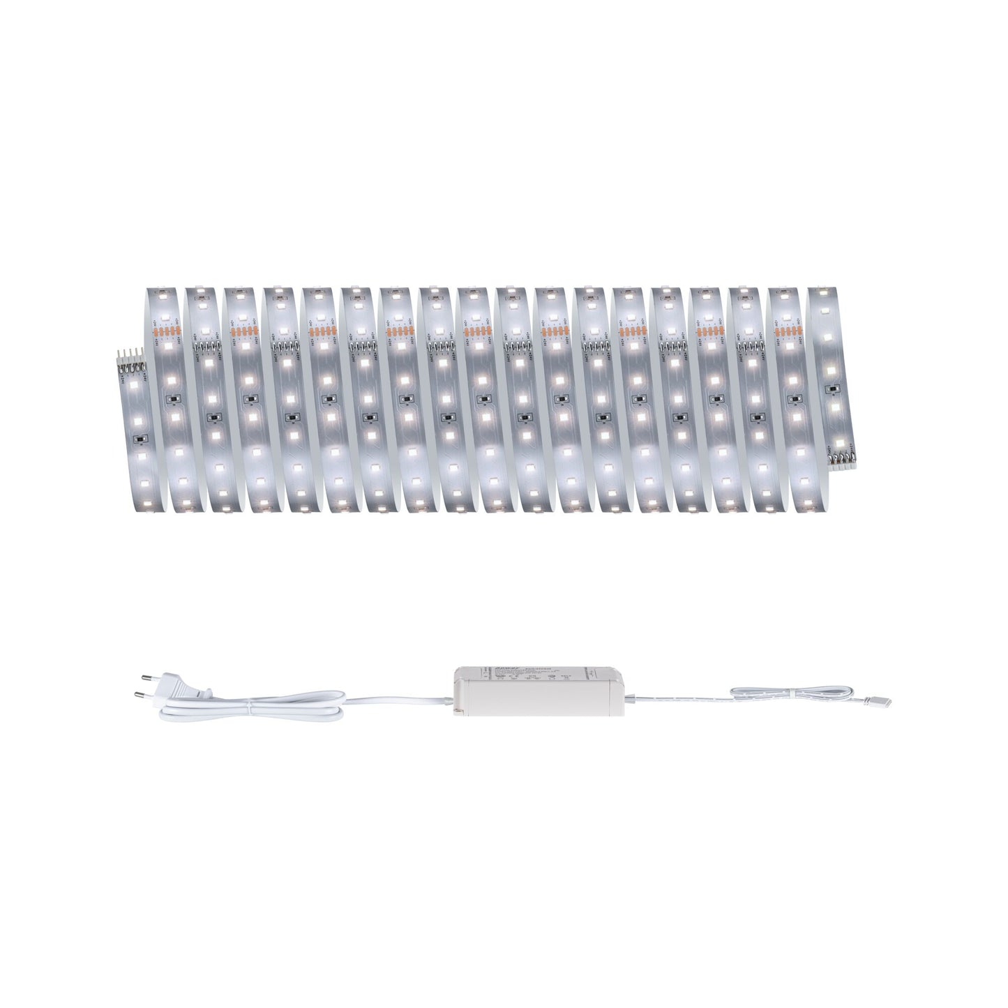 Paulmann MaxLED 500 LED Strip Neutralweiß Basisset 10m   28W 550lm/m 64 LEDs/m 4000K 40VA