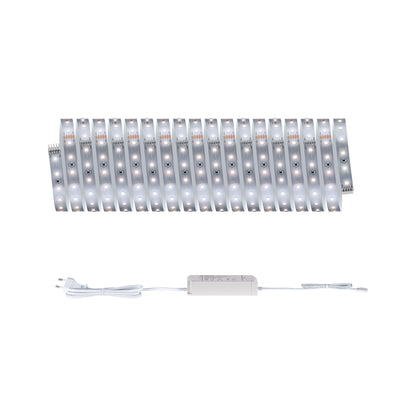 Paulmann MaxLED 500 LED Strip Neutralweiß Basisset 10m   28W 550lm/m 64 LEDs/m 4000K 40VA
