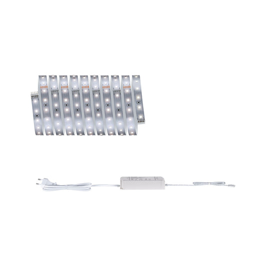 Paulmann MaxLED 500 LED Strip Neutralweiß Basisset 3m   11W 550lm/m 64 LEDs/m 4000K 30VA