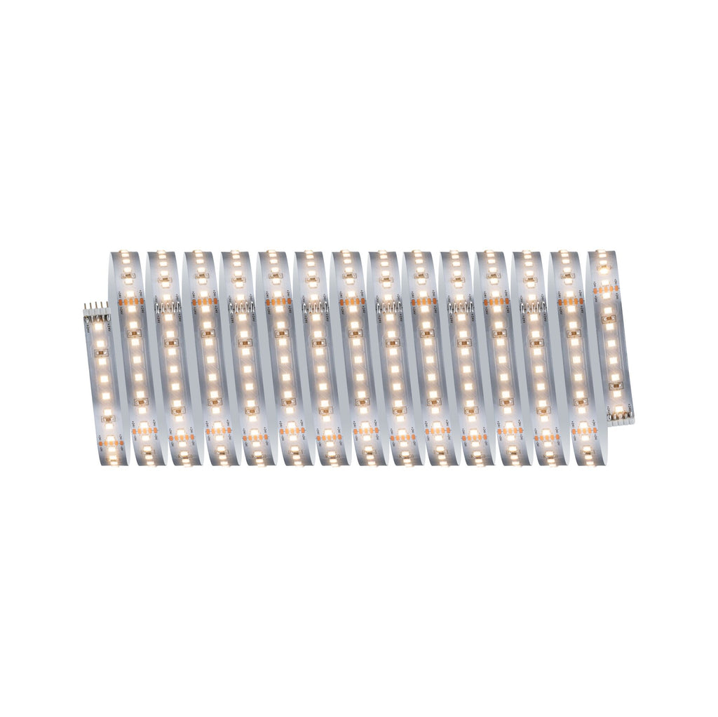 Paulmann MaxLED 1000 LED Strip Warmweiß Basisset 5m   30W 1100lm/m 128 LEDs/m 2700K 60VA