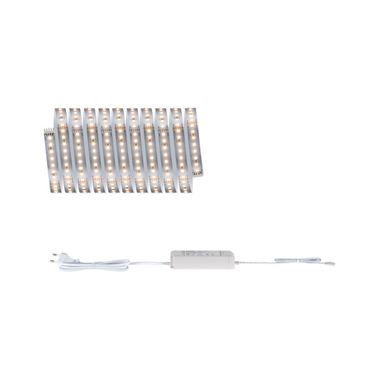 Paulmann MaxLED 1000 LED Strip Warmweiß Basisset 3m   22W 1100lm/m 128 LEDs/m 2700K 40VA